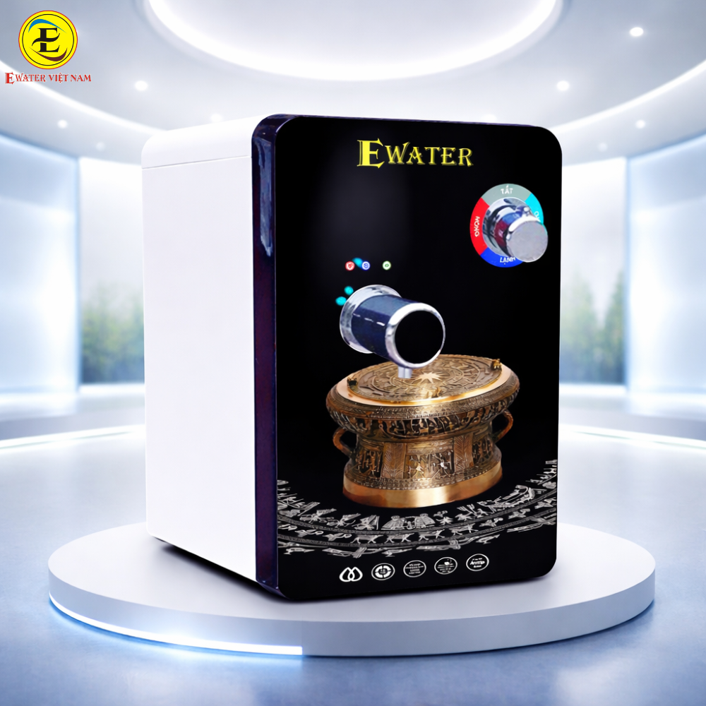 Máy lọc nước Ewater để bàn nóng lạnh khoá cơ DB02 Máy lọc nước Ewater để bàn nóng lạnh khoá cơ DB02